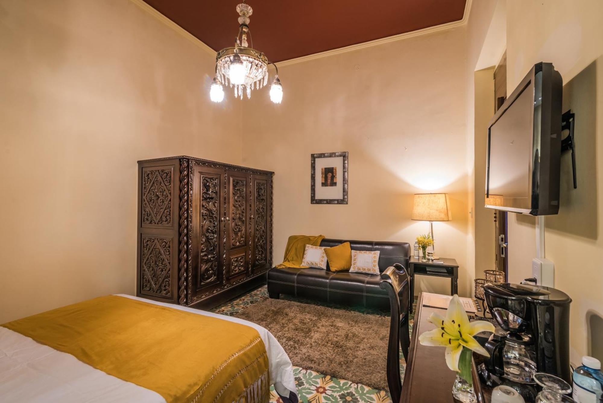 Hotel Boutique Casa Del Jardin Aguascalientes Szoba fotó
